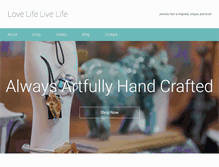 Tablet Screenshot of lovelifelivelife.net